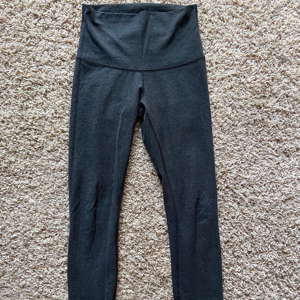 Lululemon High Rise Grey Leggings